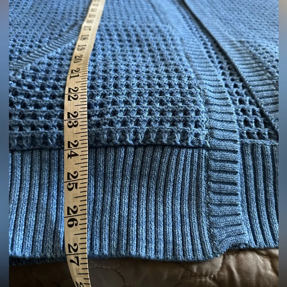 Roxy Blue Knit Sweater NWT - Picture 7 of 9